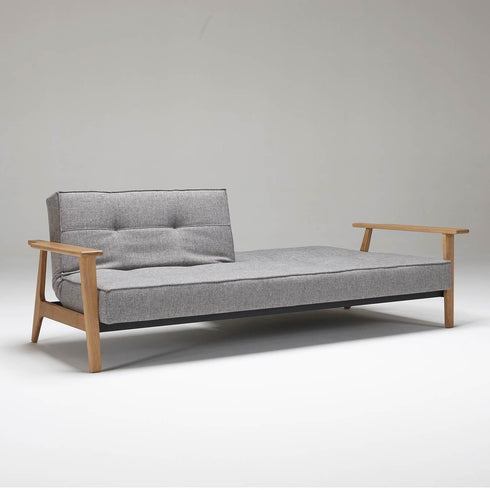 Splitback Frej Sofa Bed / Oak 232x99cm
